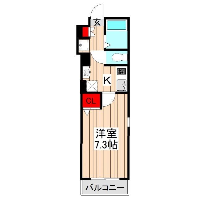 フェルメール朝霞台（104） 間取り図画像