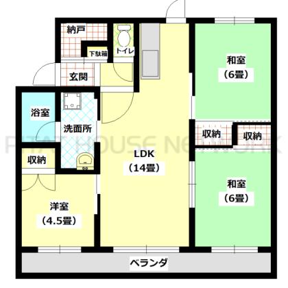  間取り図写真