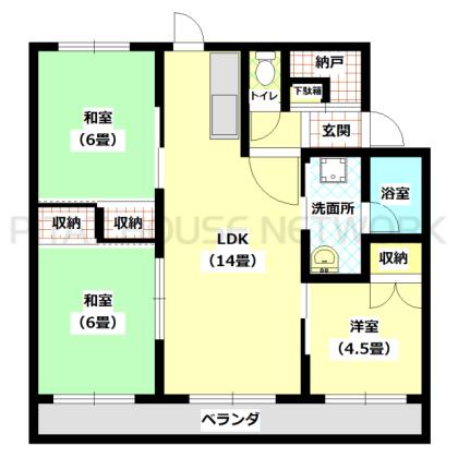  間取り図写真