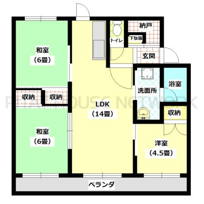  間取り図写真