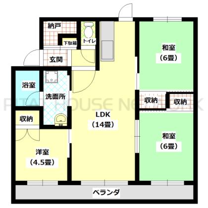  間取り図写真