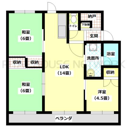  間取り図写真