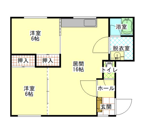 ハウスラビット（G） 間取り図画像