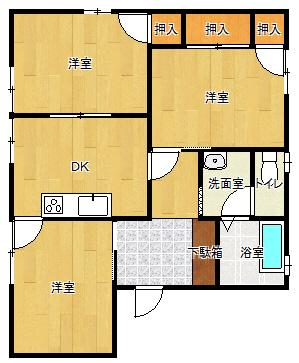  間取り図写真