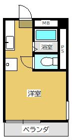 トレンディハイツ（202） 間取り図画像