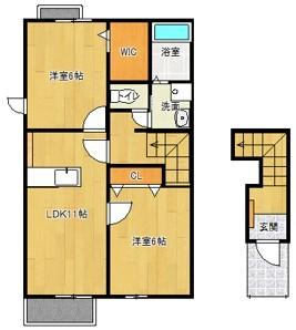 サニーヒルズ 間取り図画像