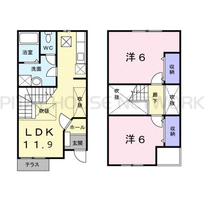  間取り図写真