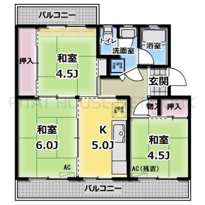  間取り図写真