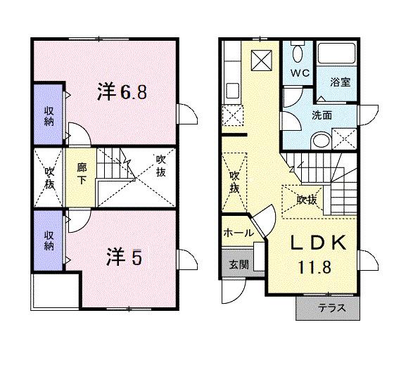  間取り図写真