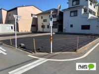 西側から撮影　土地面積40坪以上