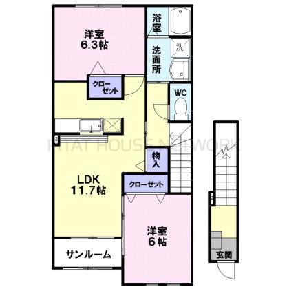  間取り図写真