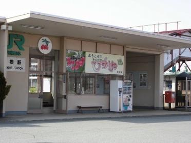 JR東根駅：710m