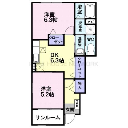  間取り図写真