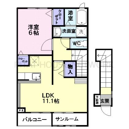  間取り図写真