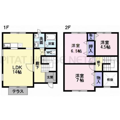  間取り図写真
