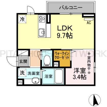  間取り図写真