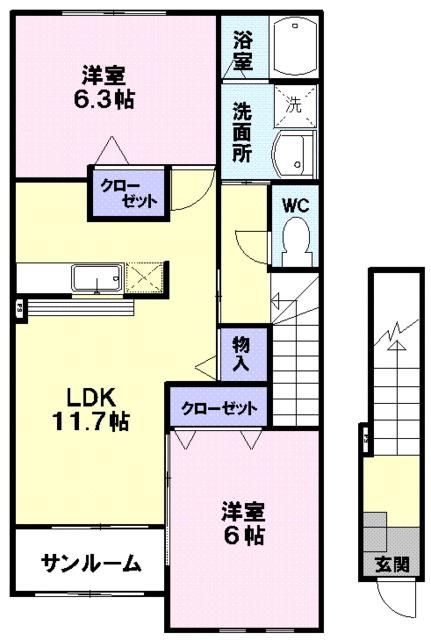  間取り図写真