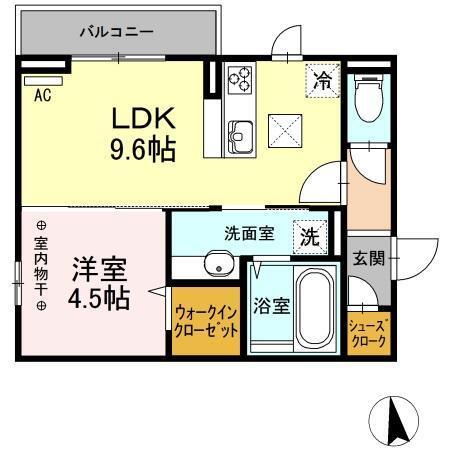 ガレリア ラッフィナート（105） 間取り図画像