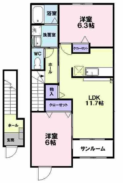 間取り図写真