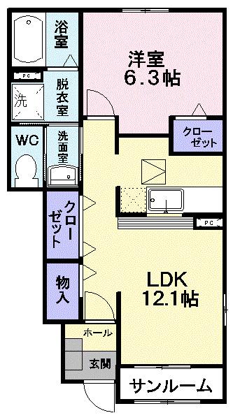  間取り図写真