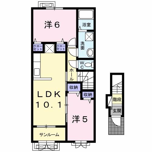 エーデルハイム　Ｋ３（202） 間取り図画像