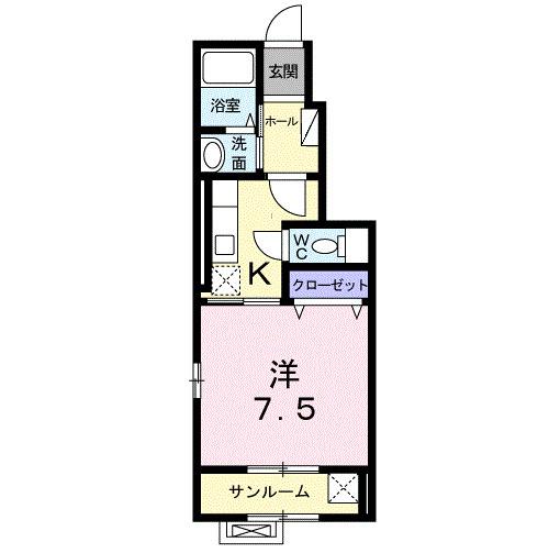 Ｇセレクト　Ⅱ（102） 間取り図画像