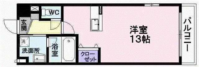 パラディーゾ木の実町（501） 間取り図画像
