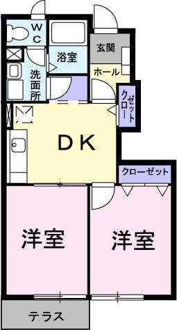 ローゼンハイム（102） 間取り図画像