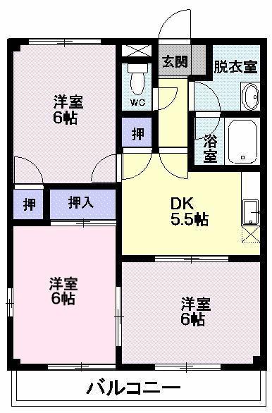 カ−サスズキ（203） 間取り図画像