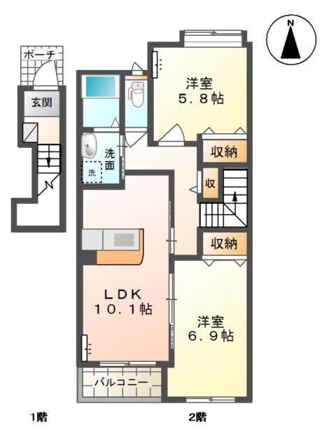  間取り図写真