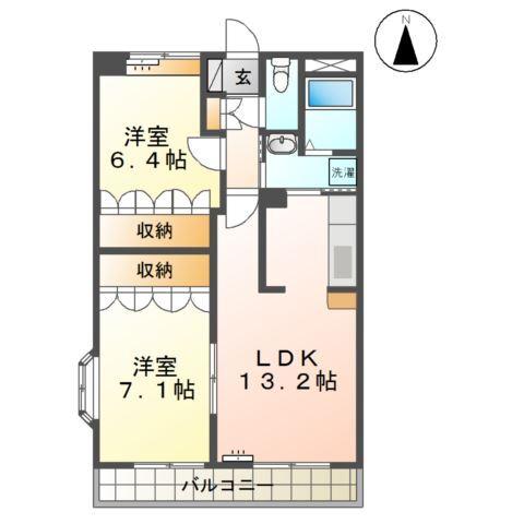 エスペランス清住 間取り図画像