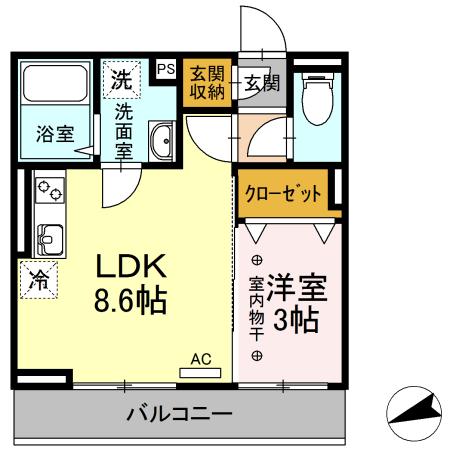 トキオ（203） 間取り図画像