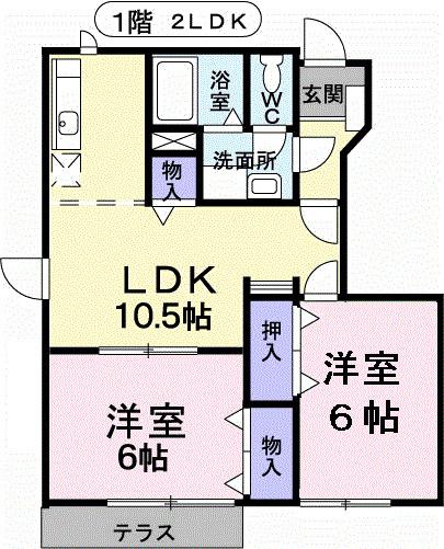  間取り図写真