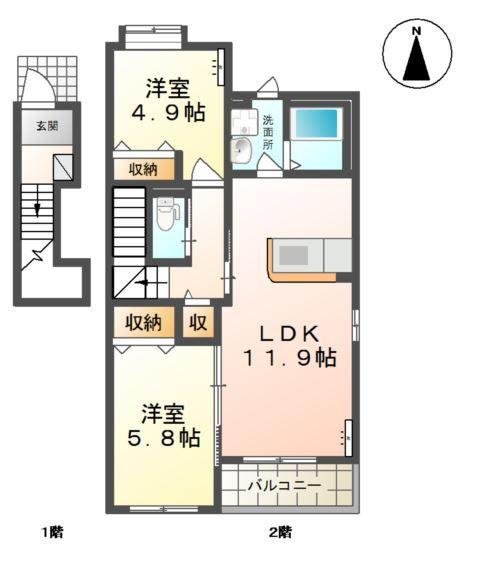  間取り図写真