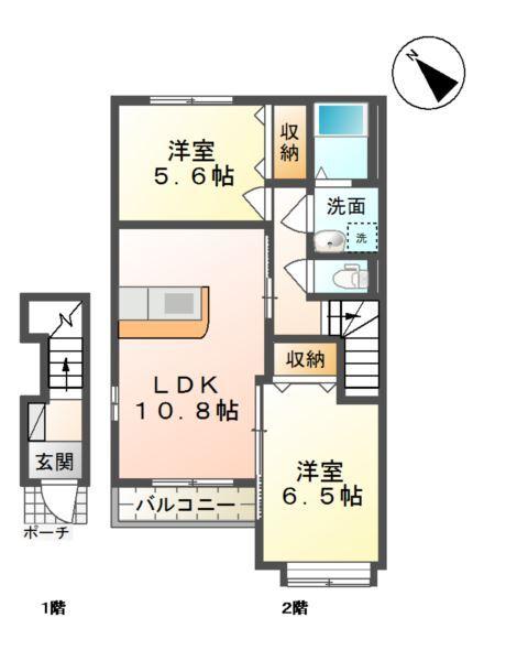  間取り図写真