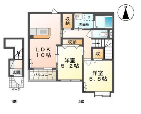  間取り図写真