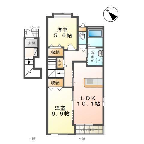  間取り図写真