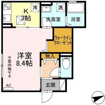 コーポ・マルマサ　Ⅲ（101） 間取り図画像