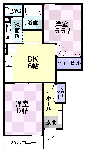 シック・ミ−ツハオス（101） 間取り図画像