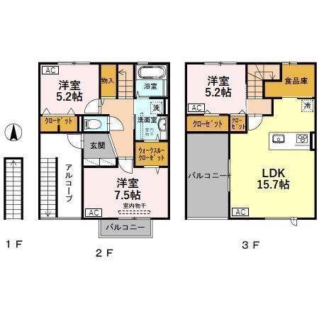  間取り図写真
