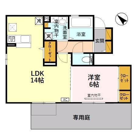 Ｌｕｃｅｒｅ(ﾙﾁｪｰﾚ)（102） 間取り図画像