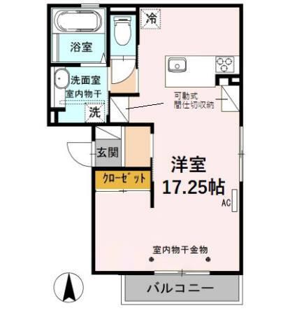 サンカロス（202） 間取り図画像