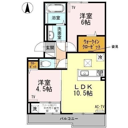  間取り図写真