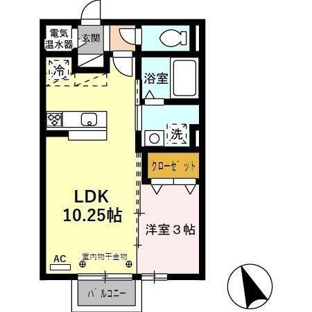 サンハイム（205） 間取り図画像
