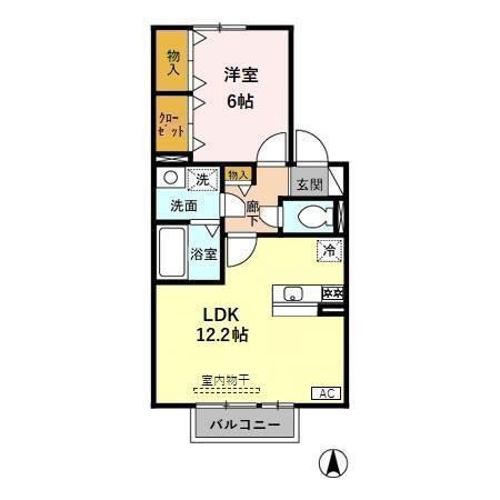 エルレ（202） 間取り図画像