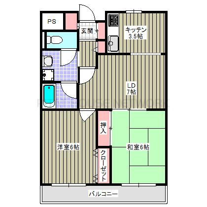  間取り図写真