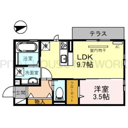  間取り図写真