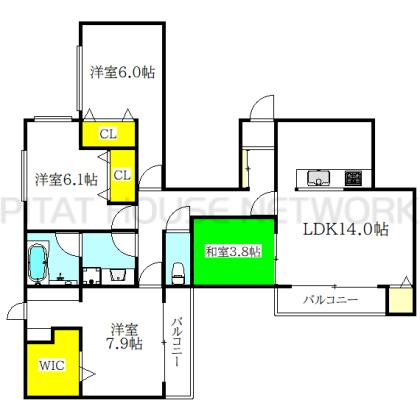  間取り図写真