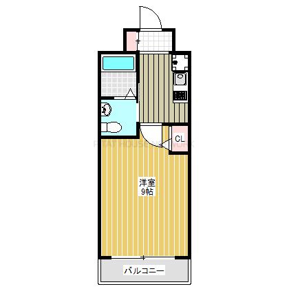 APRILE南森町 間取り図写真