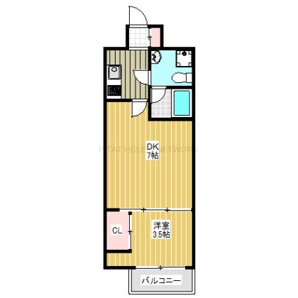 APRILE南森町 間取り図写真